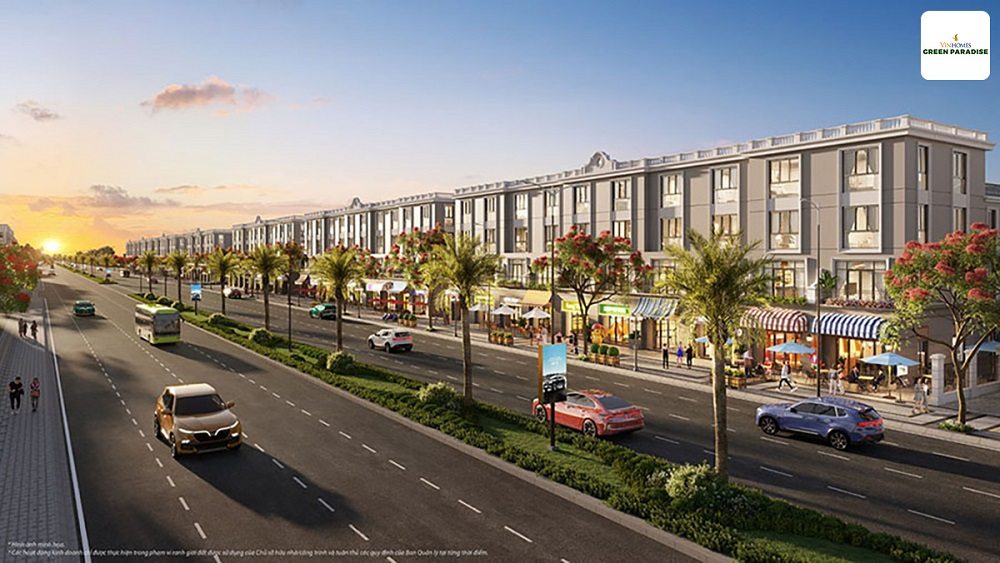 Đầu tư shophouse với đa dạng phương thức khai thác