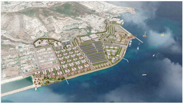 Phối cảnh toàn cảnh dự án Vinpearl Phú Quý tại Nha Trang
