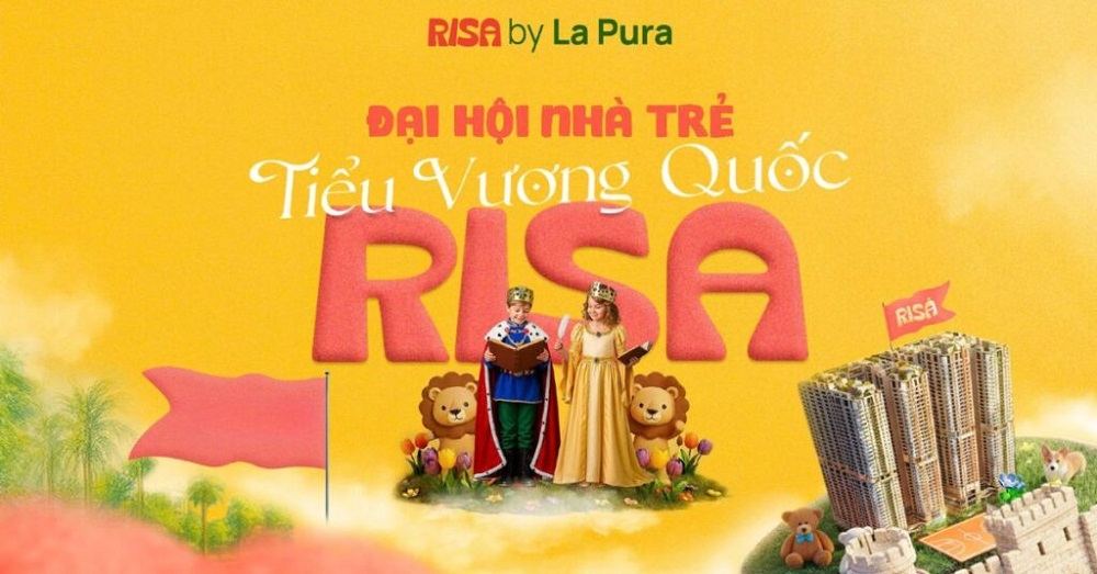Hệ sinh thái giáo dục Risa Lapura giúp các con phát triển toàn diện