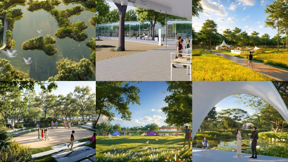 Hệ tiện ích Charmora City đa dạng, đầy đủ